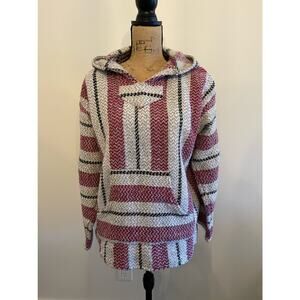 Baja Joe Red & Grey Pullover Size Medium